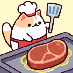 تحميل لعبة Cat Snack Bar مهكرة 2025 للأندرويد APK مجاناً