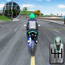 تحميل لعبة Moto Traffic Race 2 مهكرة 2026 للأندرويد APK مجاناً